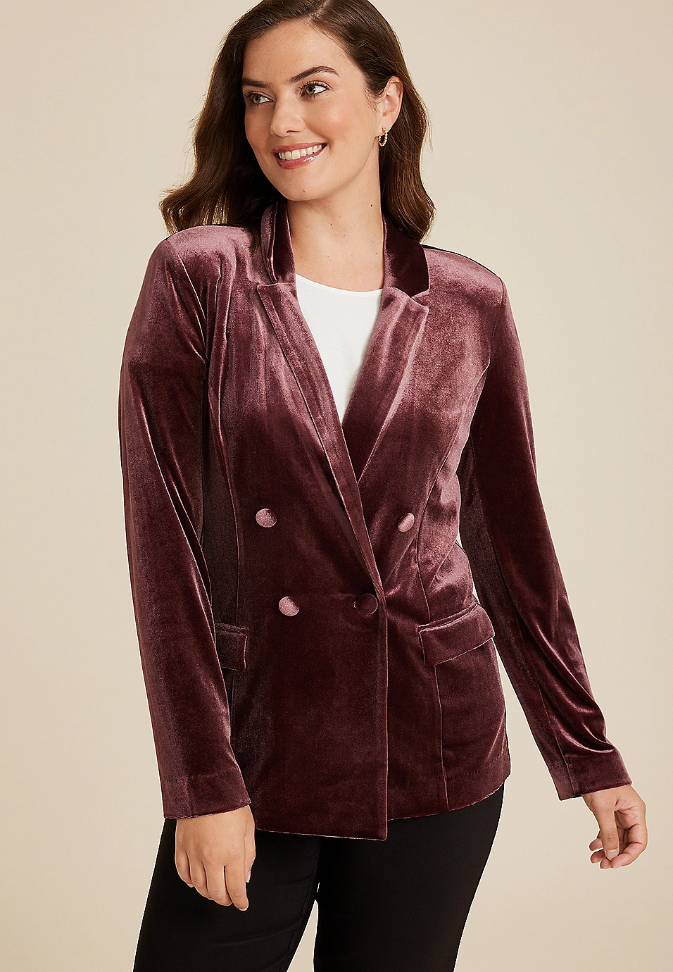 Velvet Blazer | Maurices