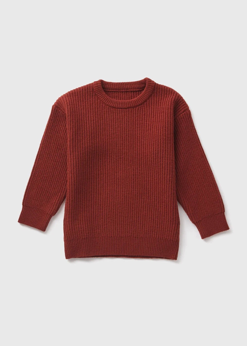 Boys Rust Knitted Jumper (1-7yrs) | Matalan (UK)