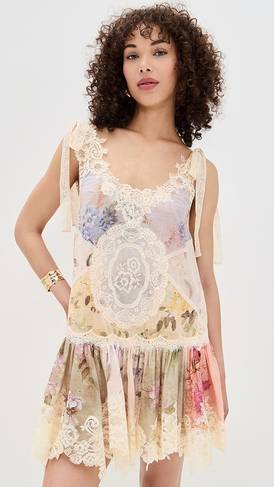 Zimmermann Cascadian Lace Mini Dress | Shopbop | Shopbop