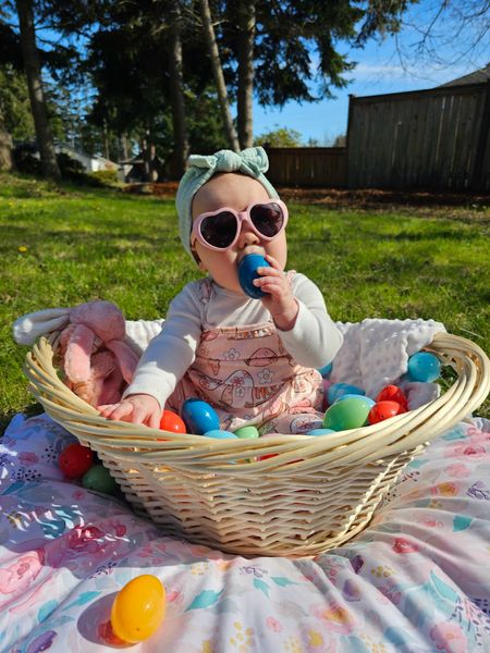 Easter outfit for baby girl. Baby girl spring outfit. Baby sunglasses  

#LTKkids #LTKSeasonal #LTKbaby