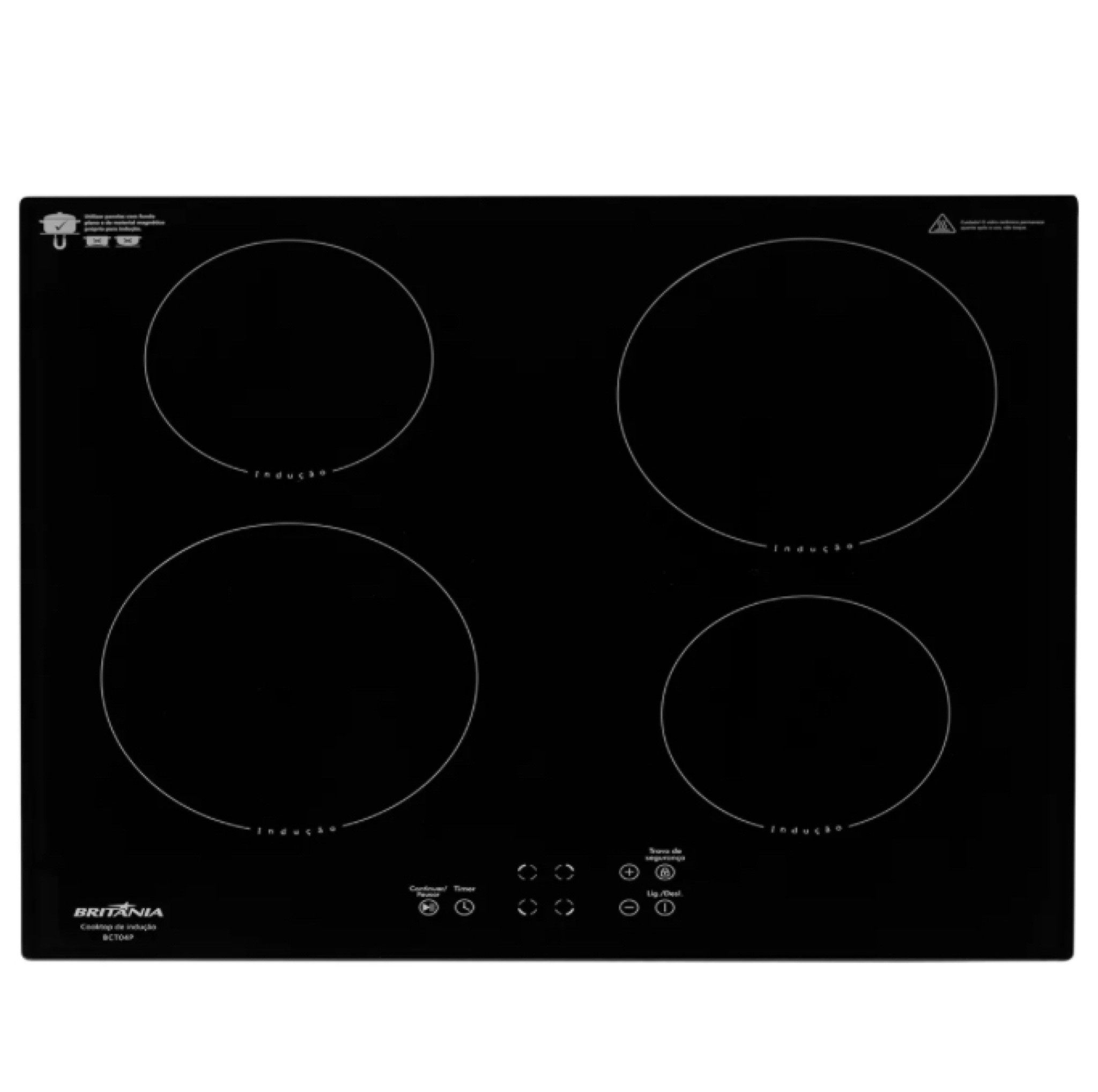 Cooktop de Indução Britânia 4 Queimadores Painel Touch BCT04P

#LTKbrasil #LTKhome #LTKpromo