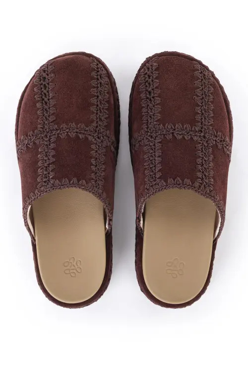 The Sak Bryn Slip On Clog in Mahogany Patch at Nordstrom, Size 8 | Nordstrom