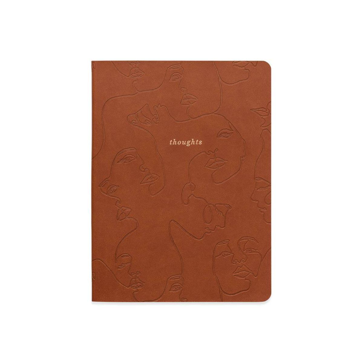 Vegan Leather Journal Terra Cotta Thoughts - DesignWorks Ink | Target