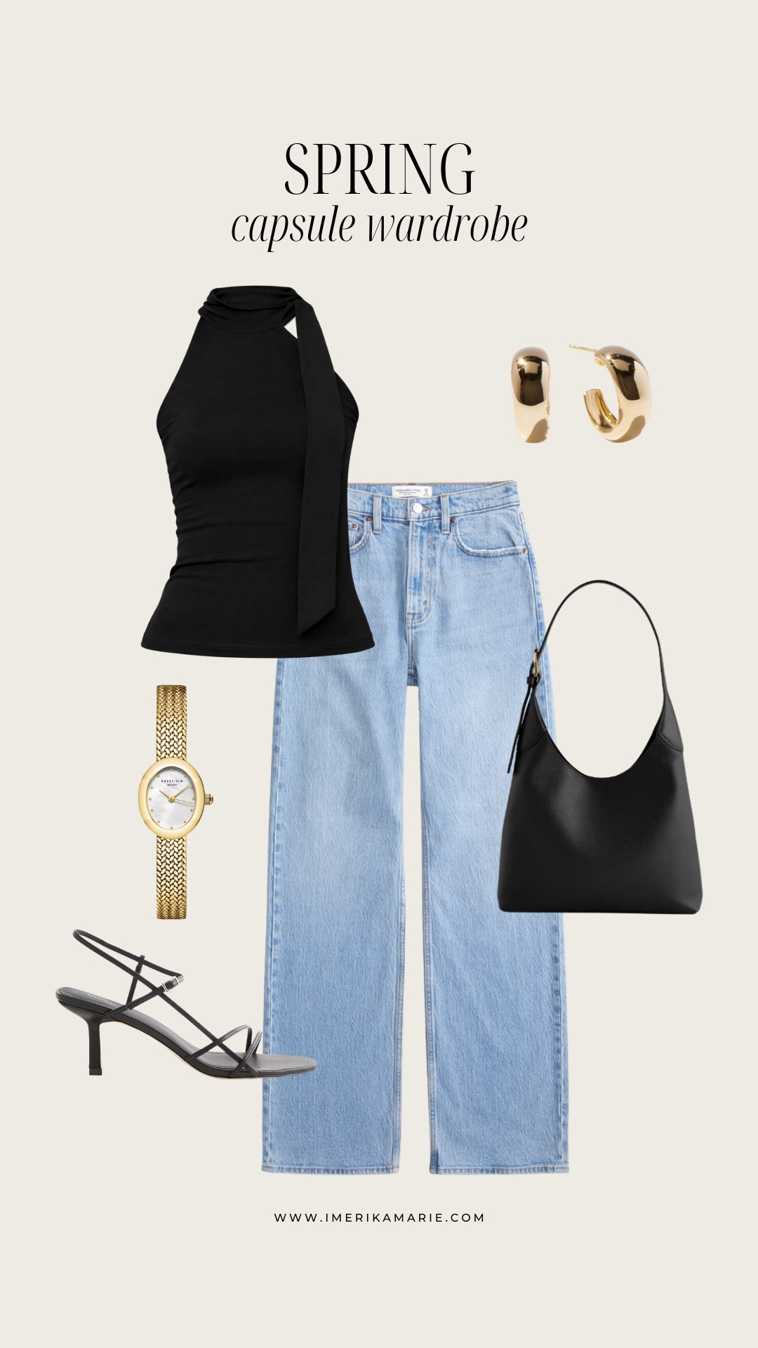 Spring Capsule  Wardrobe Outfit

A mix of easy, versatile pieces you can wear on repeat — sleeveless top, jeans and black heels. Perfect for mixing and matching all season. 

 

#LTKootd #LTKSeasonal #LTKPetite