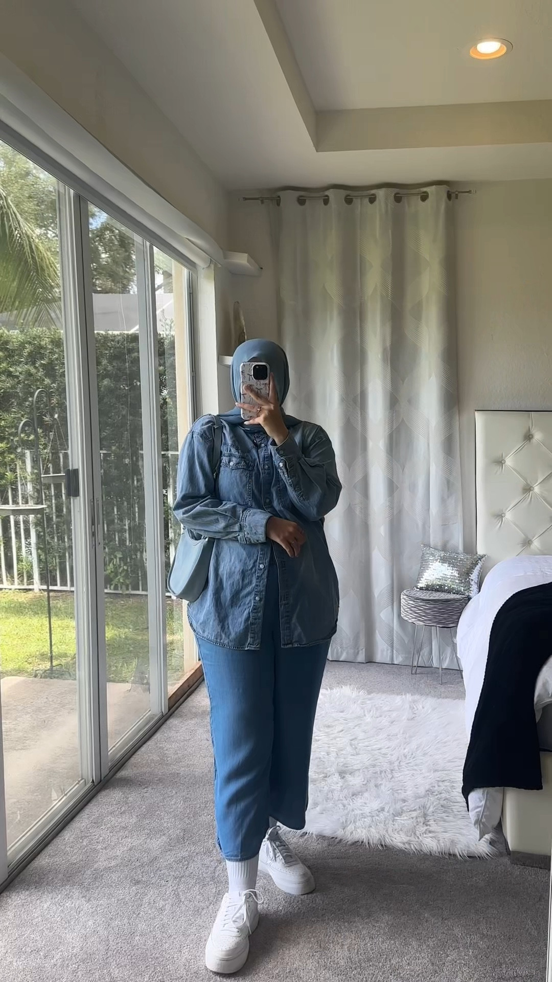 denim on denim 🩵

casual look | modest fashion | ootd | hijabi outfit ideas | blue 

#LTKStyleTip #LTKSummerEdit #LTKU