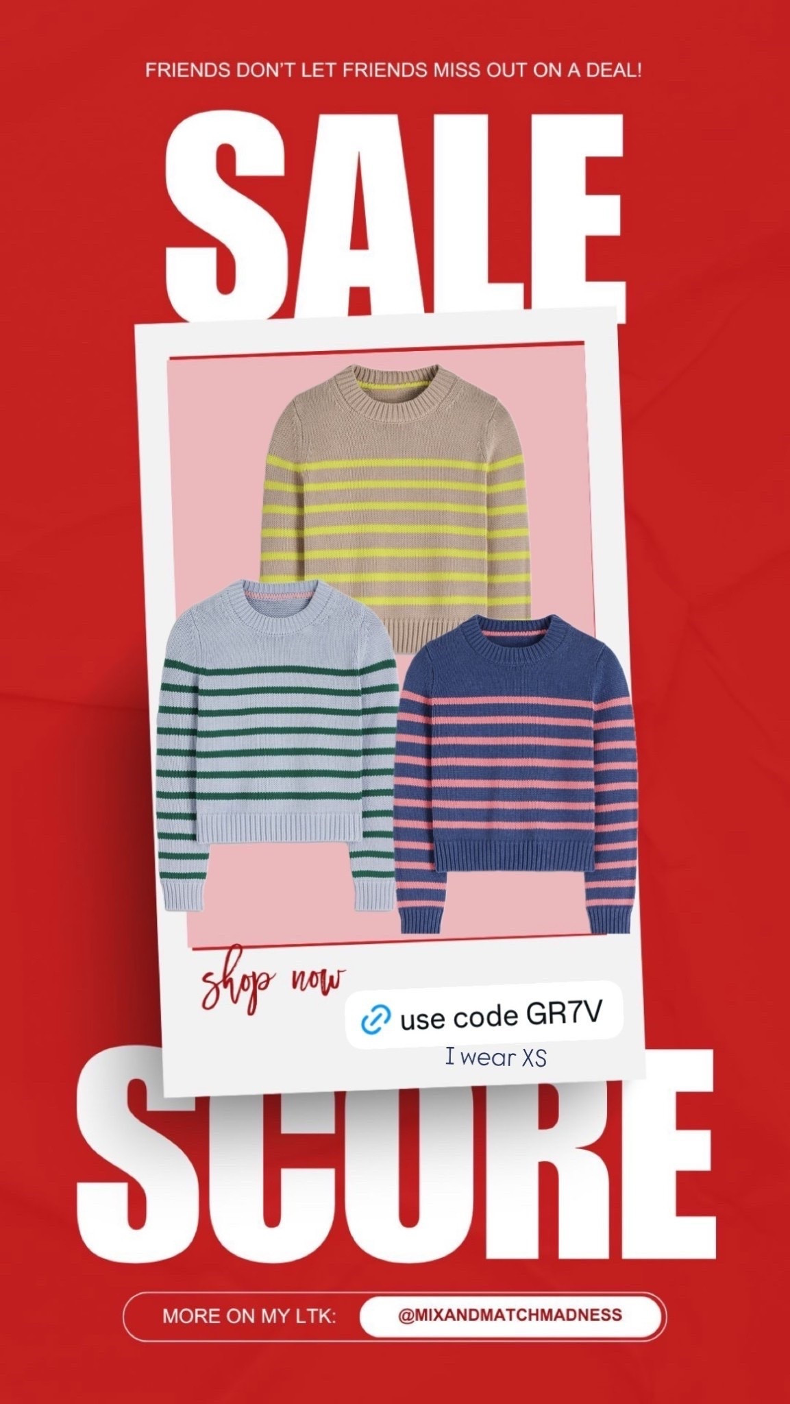 Boden is 20% off sitewide until 2/22! This is the sweater that I wear on repeat. I will link my other favorites too.  I wear XS.

Use Code GR7V


#LTKSaleAlert #LTKmomlife #LTKdayinmylife