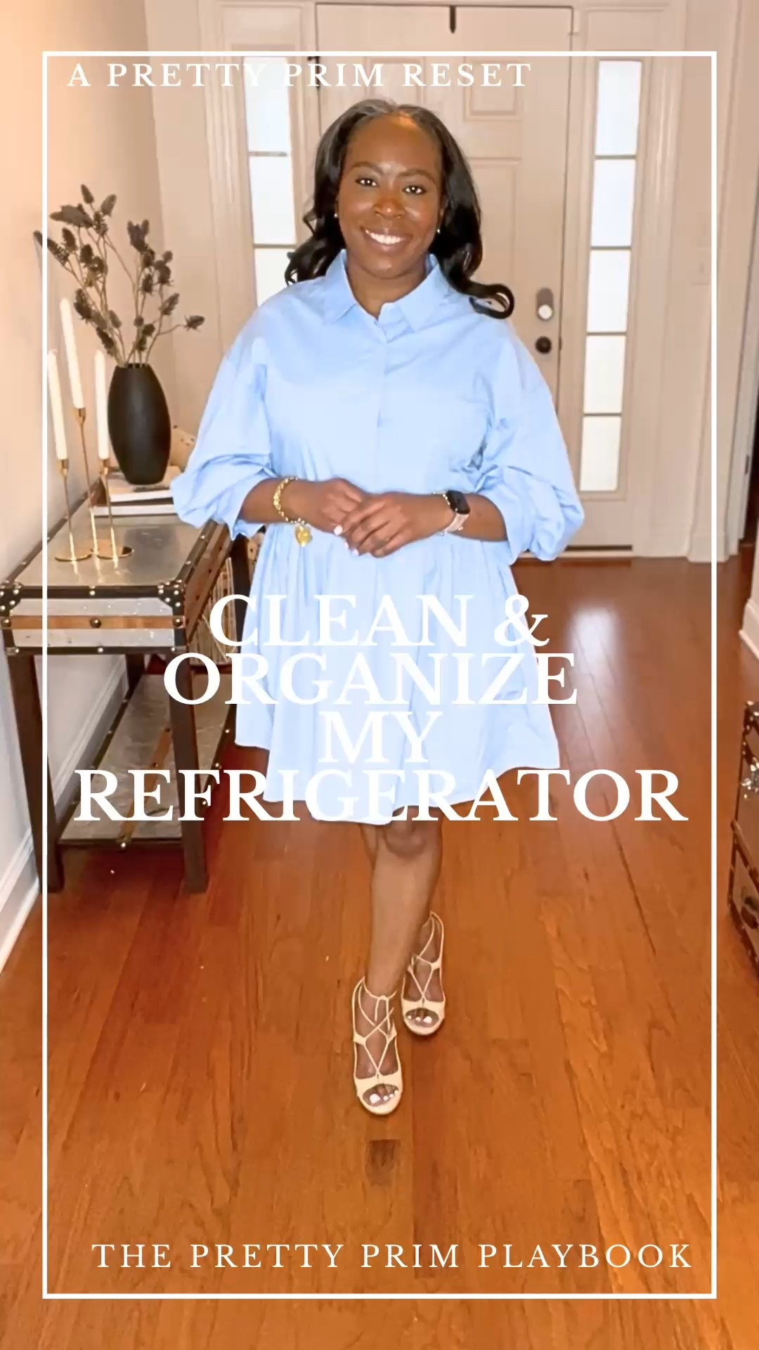 A Pretty Prim Reset 🤍
Cleaning and organizing my refrigerator to reset for the week ahead. This isn’t a step-by-step tutorial — just a calm, practical routine that helps everything run a little smoother.

Part of The Pretty Prim Playbook, where I share the habits and systems that keep my home feeling polished and intentional.

All of my refrigerator organization finds are linked here.

#LTKfoodie #LTKHome