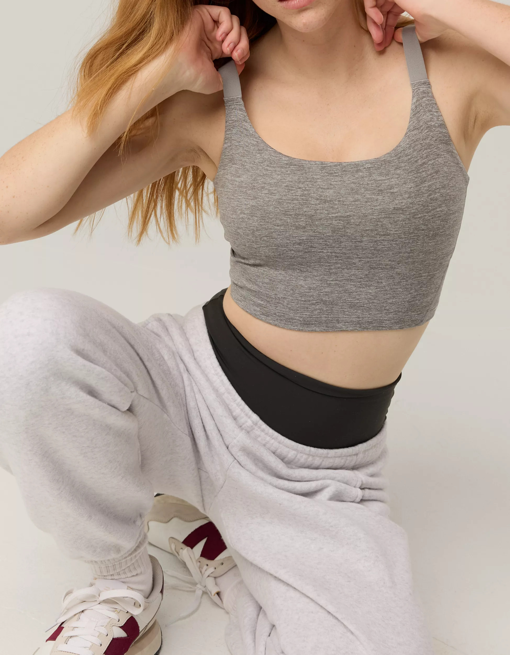 OFFLINE By Aerie The Hugger Longline Sports Bra | Aerie