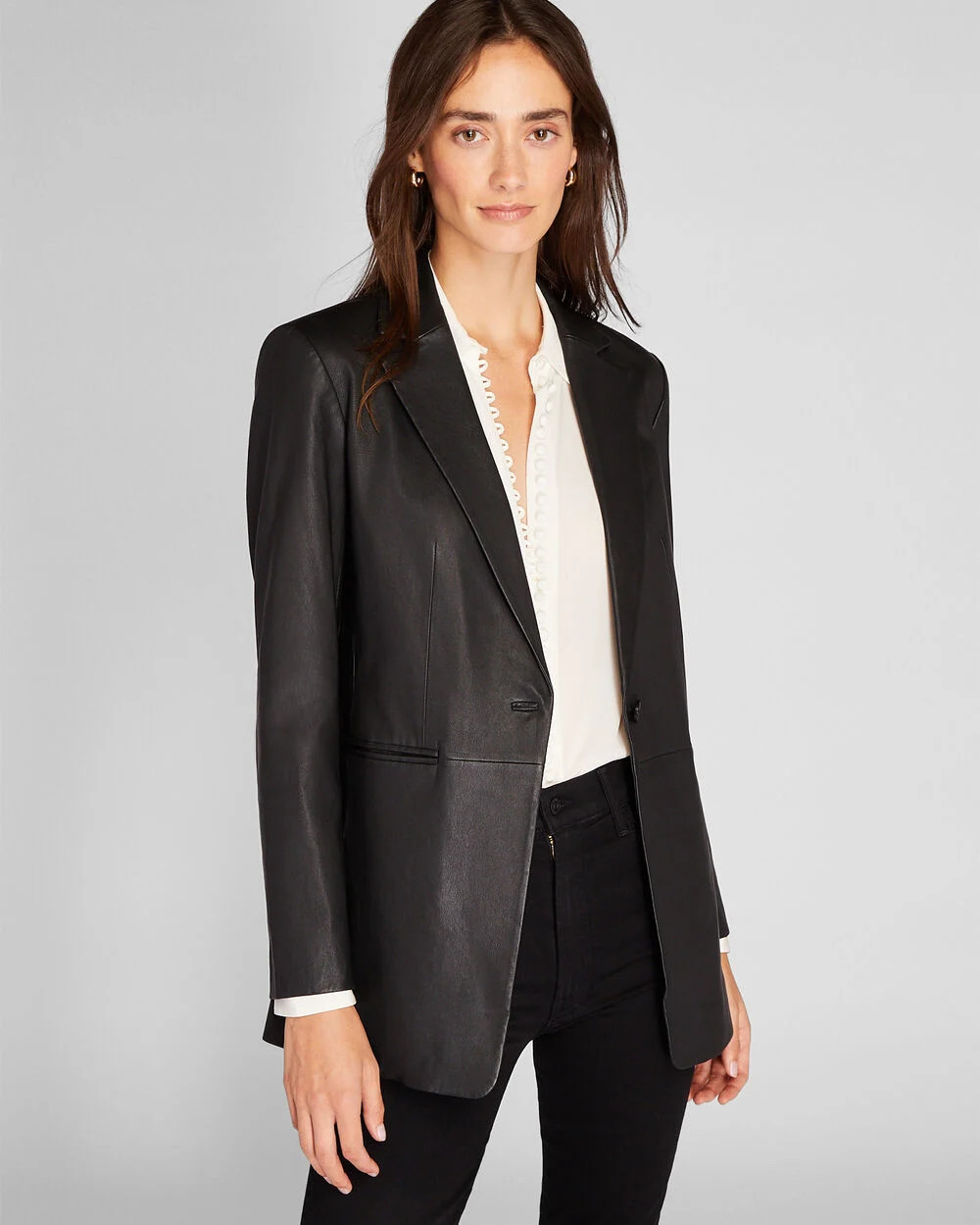 Leather Blazer | Club Monaco (CA)
