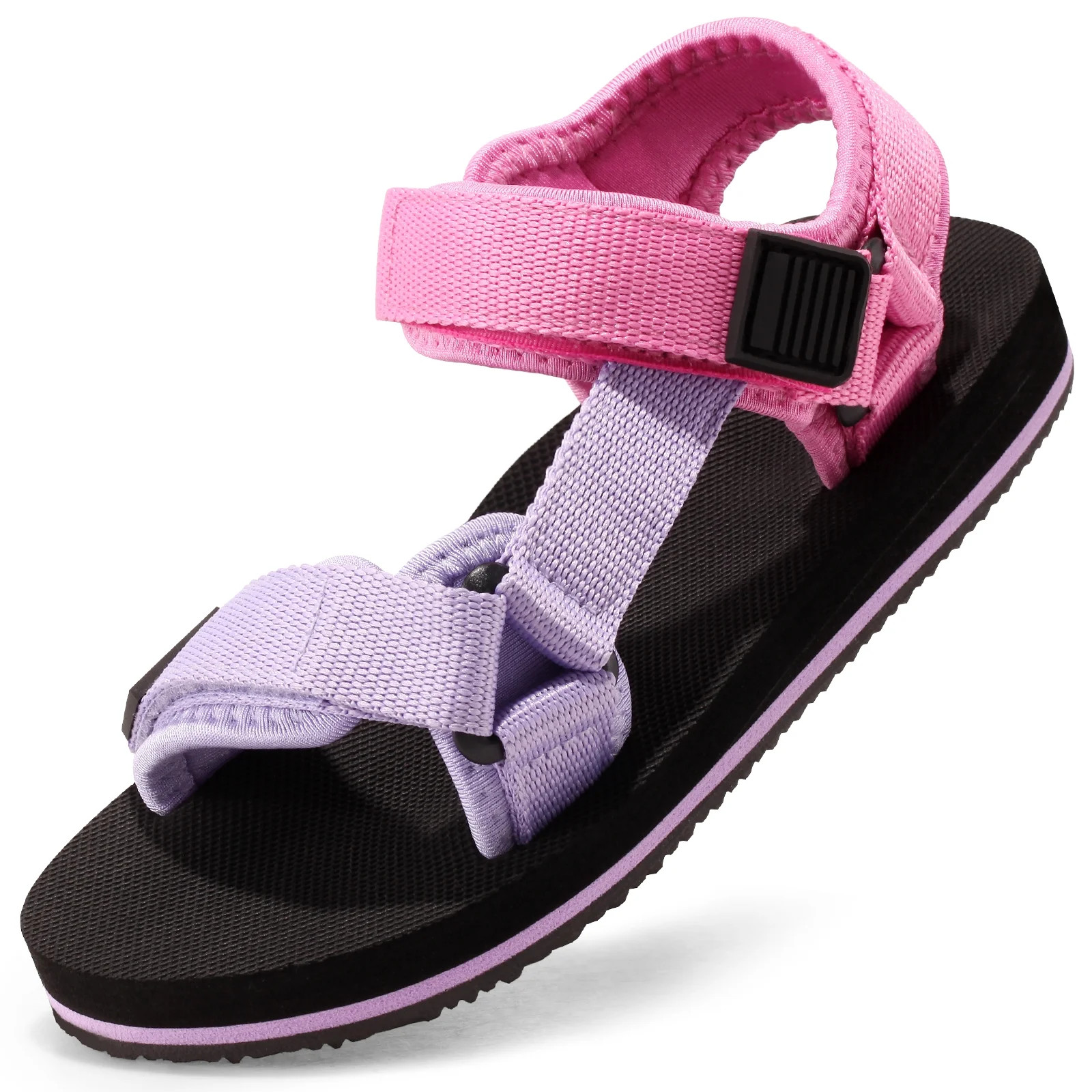 HARVEST LAND Girls Beach Sandals with Adjustable Straps Little Kids Water Sandals for Athletic Su... | Walmart (US)