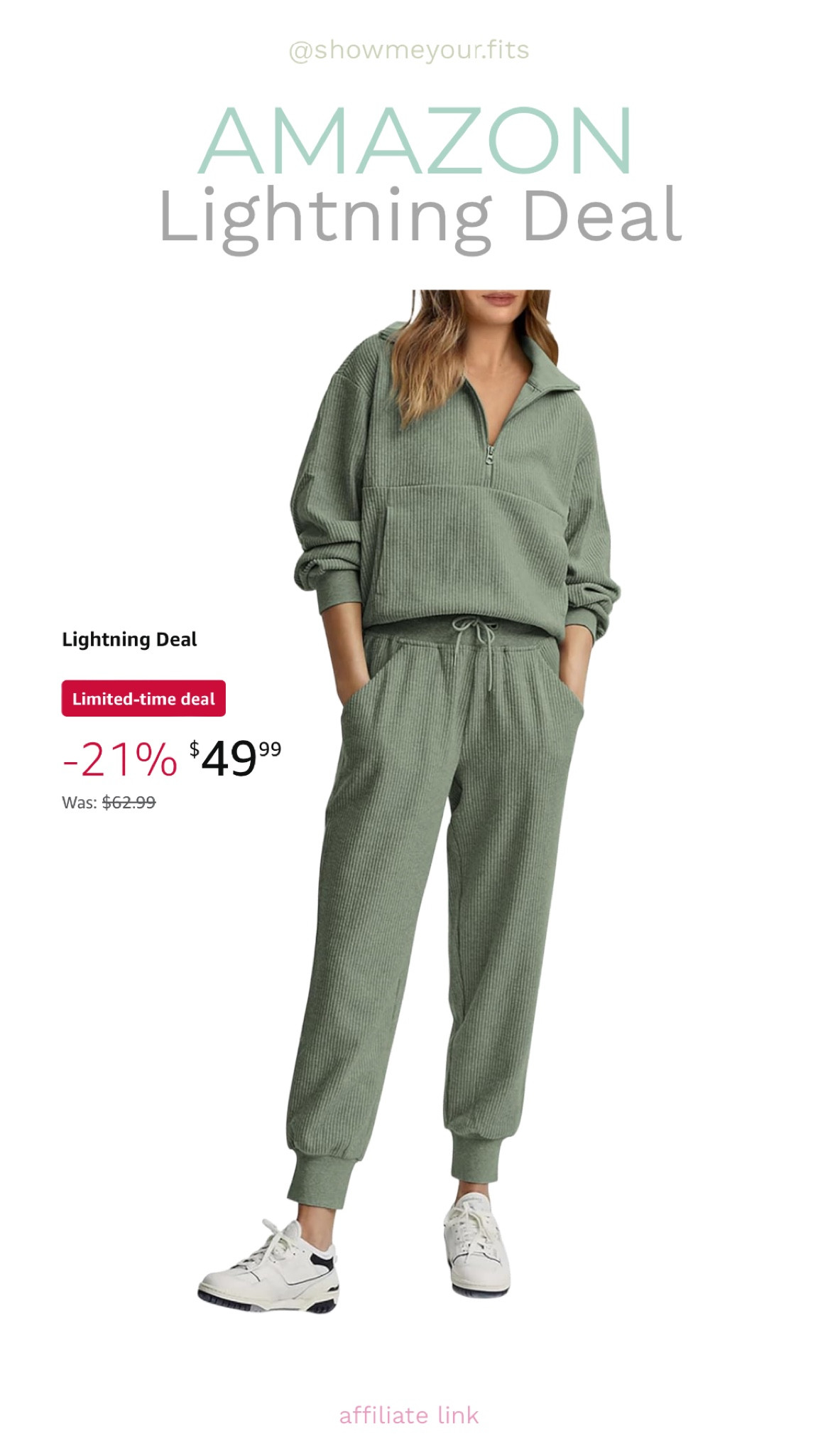 Amazon Lightning Deal ⚡️

Two Piece Lounge Set ✨

#LTKstyletip #LTKcanada #LTKsale
