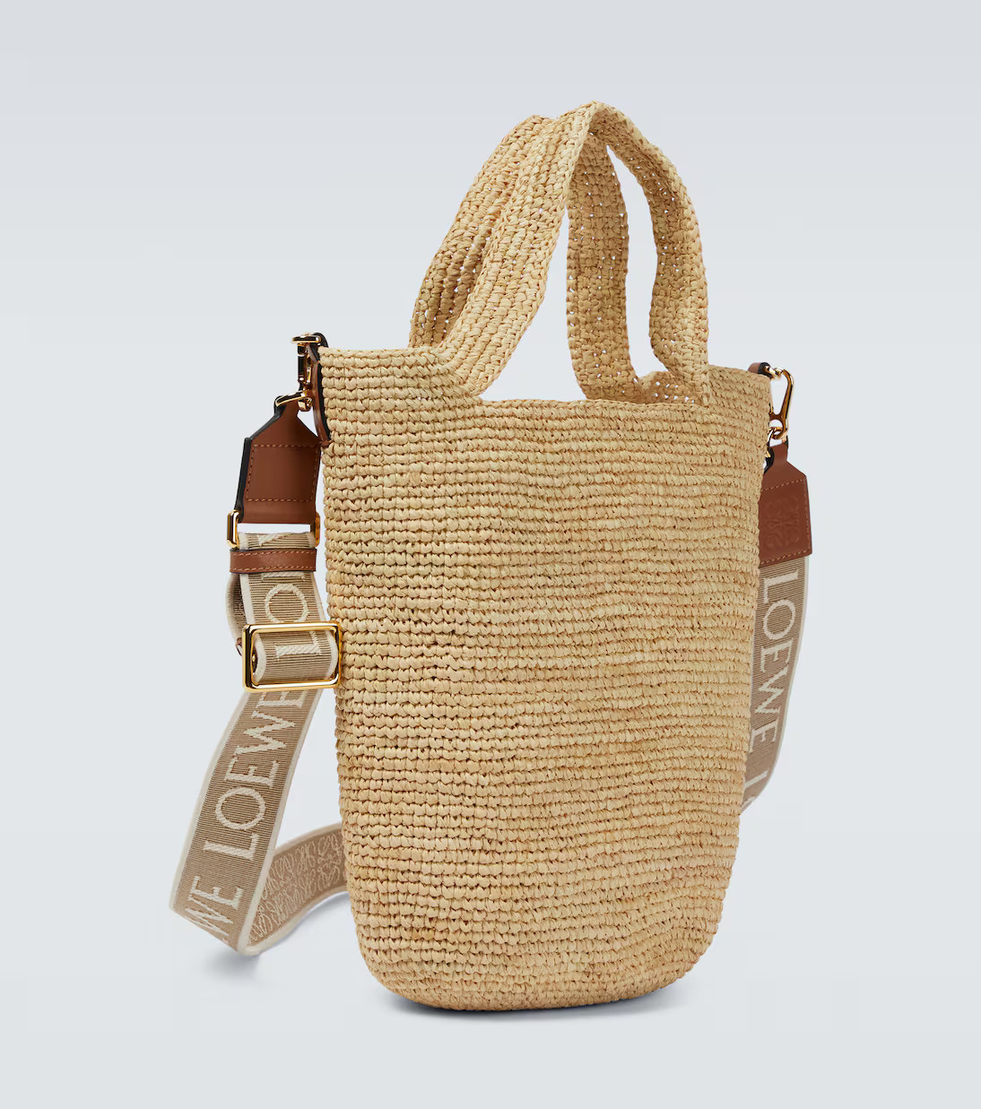 Paula's Ibiza Slit Mini raffia tote bag | Mytheresa (UK)