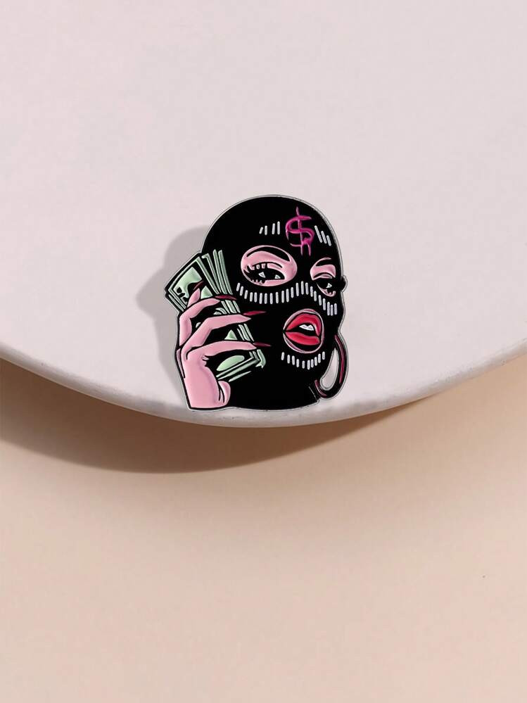 1pc Unique & Fun Cartoon Character Pin, Suitable For Backpack, Clothing, Hat, Also Makes A Great Gift For Friends | SHEIN