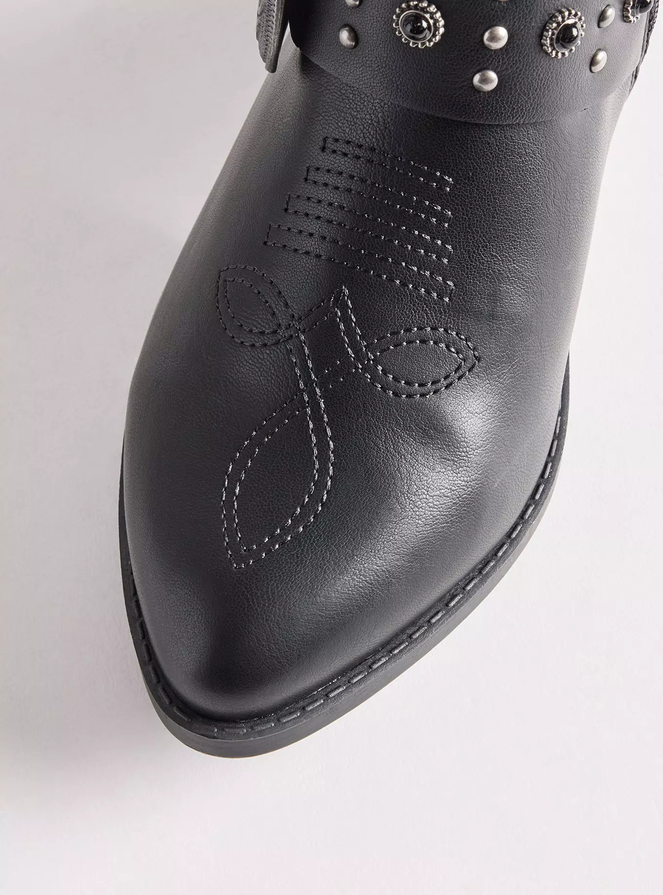 Side Buckle Western Knee Boot (WW) | Torrid (US & Canada)