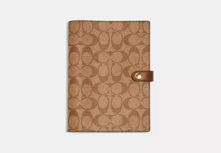 Notebook In Signature Canvas | Coach Outlet US