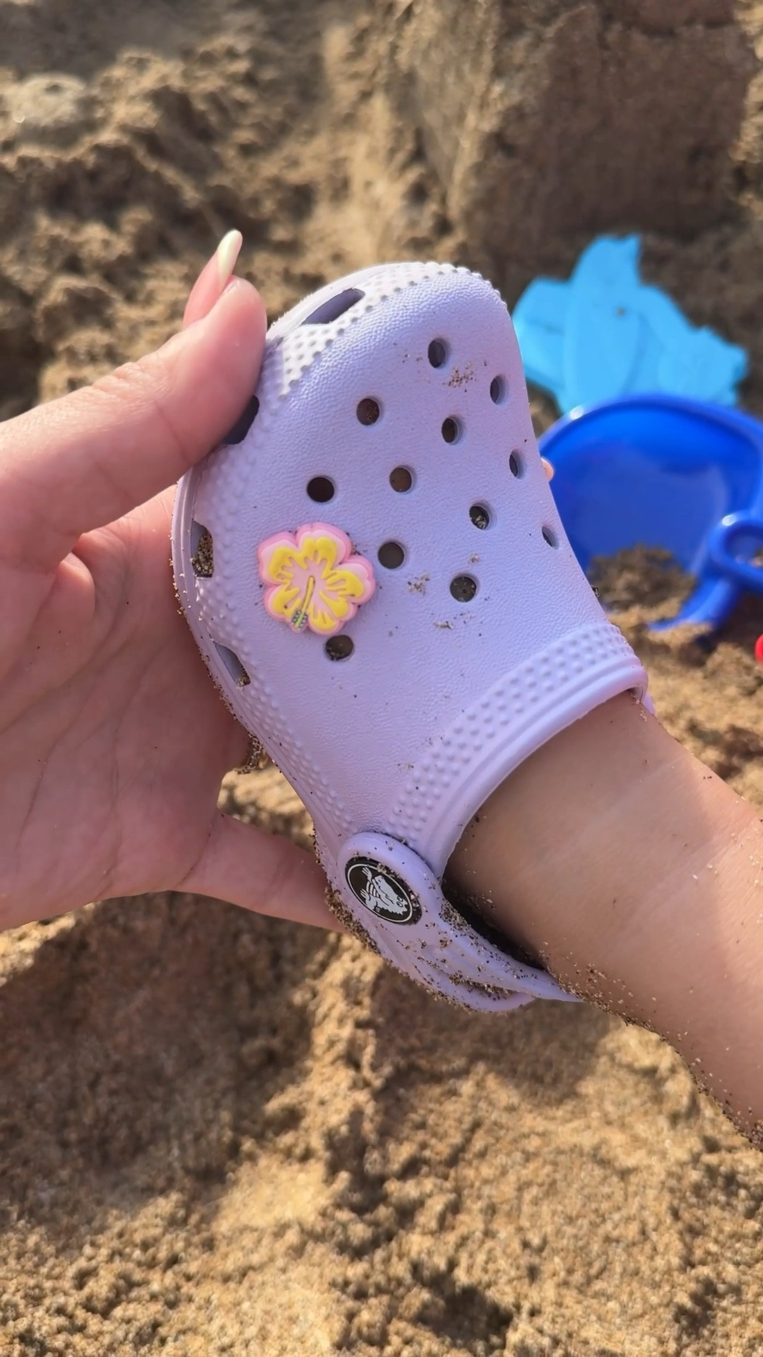 Rosie’s crocs 🌸