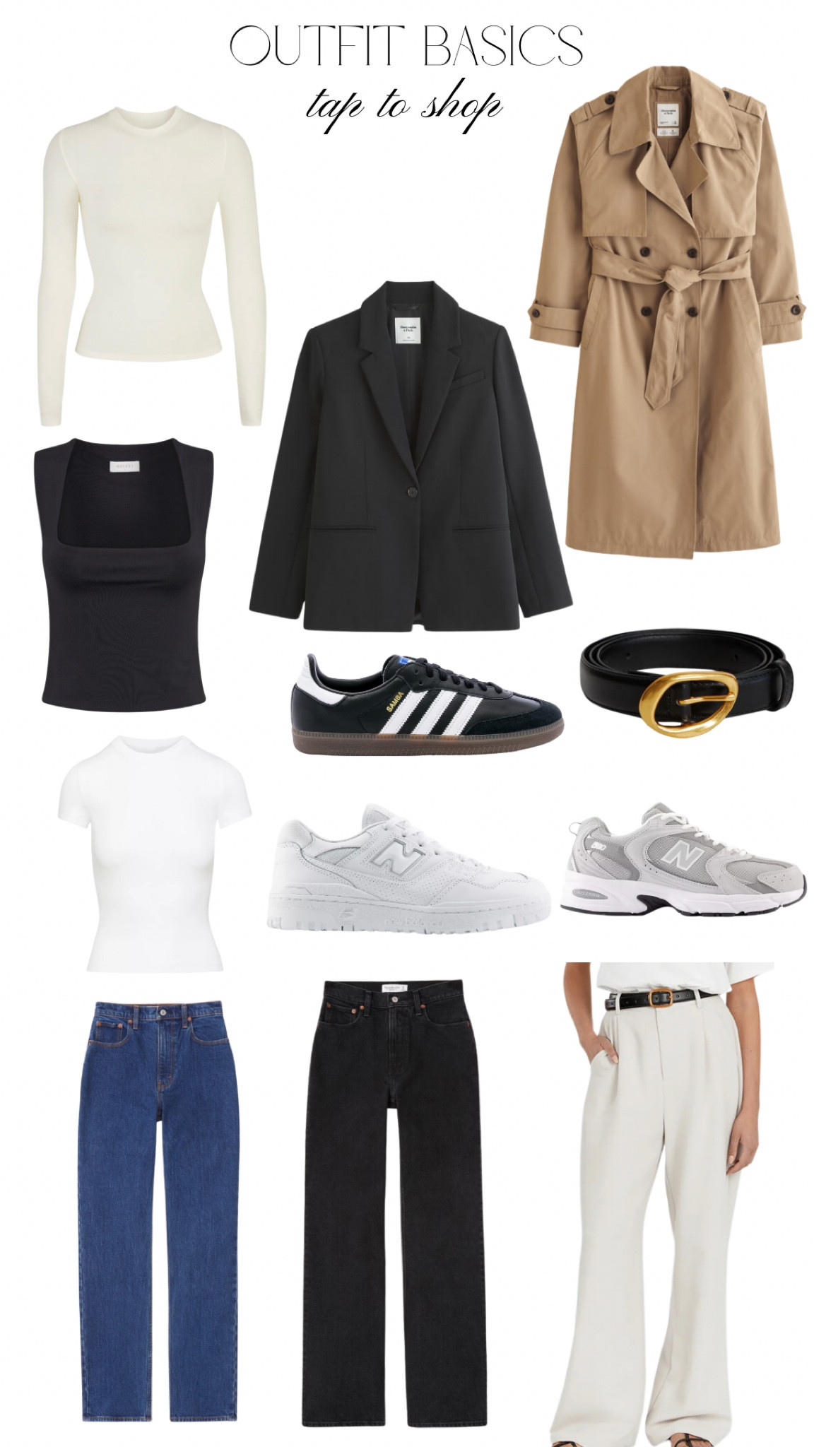 Outfit basics I’m buying for 2024