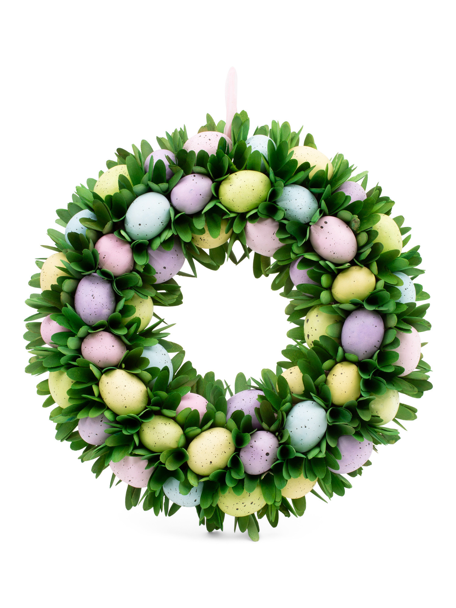18.5in Wood Curl Wreath With Egg Details | Pillows & Decor | Marshalls | Marshalls