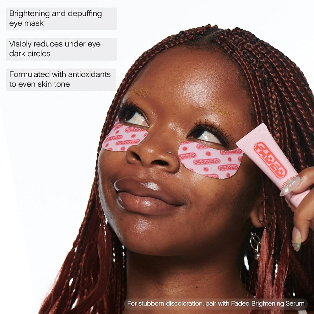 Topicals Faded Brightening Under Eye Masks | Patches to Depuff, Hydrate, Brighten and Cool | Redu... | Amazon (US)