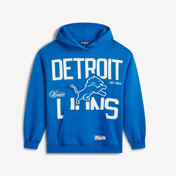 Detroit Lions Off Season x NFL Unisex Oversized Hoodie - Blue | Fanatics