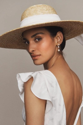 Wyeth Bow Straw Hat | Anthropologie (US)