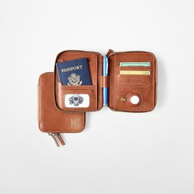 Carson Leather Travel Wallet | Mark and Graham