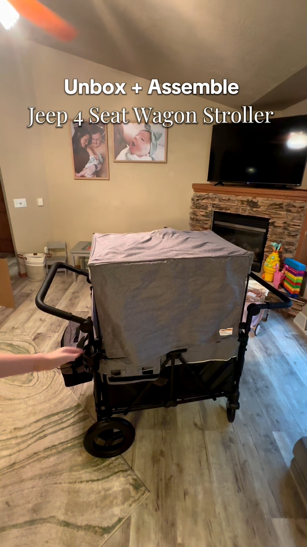 Jeep 4 Seater Wagon Stroller! Unbox & Assemble

#LTKTravel #LTKKids #LTKFamily