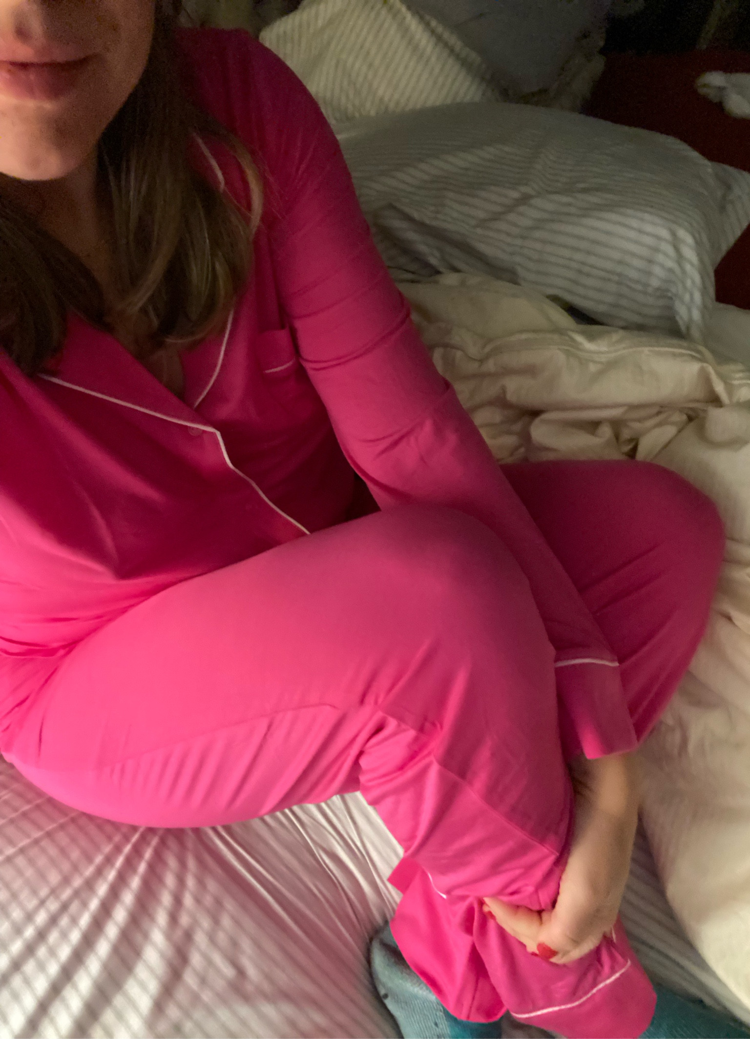 Barbie pink pajamas on sale 👙💕🌸🌷🩷 

#LTKMidsize #LTKFindsUnder50