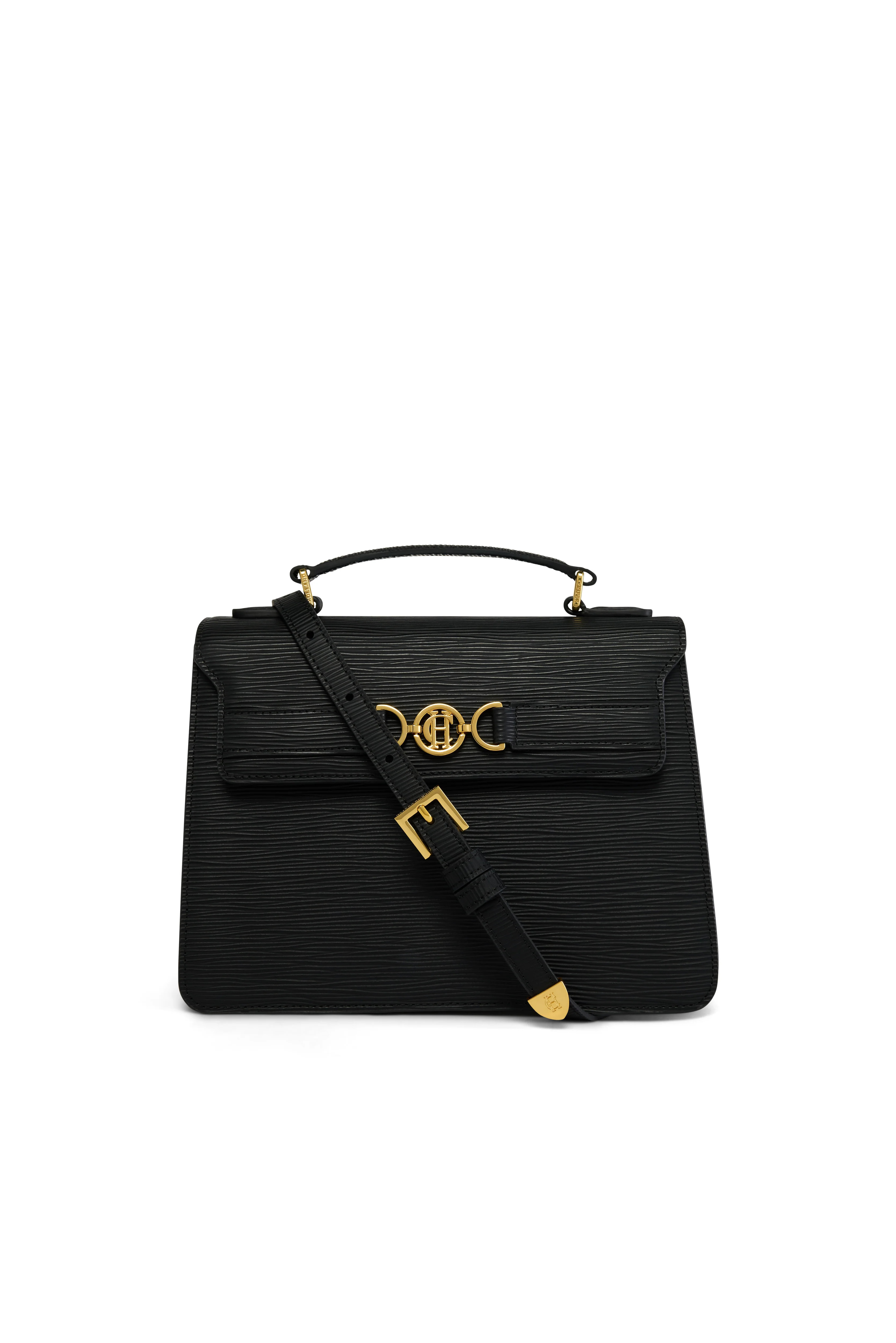 Cambridge Bag (Textured Black) | Holland Cooper