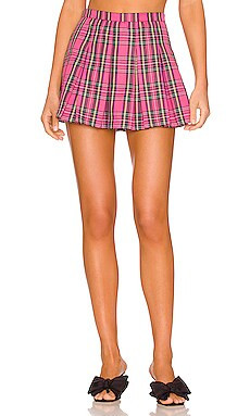 Amanda Uprichard Dixon Skort in Pink Multi from Revolve.com | Revolve Clothing (Global)