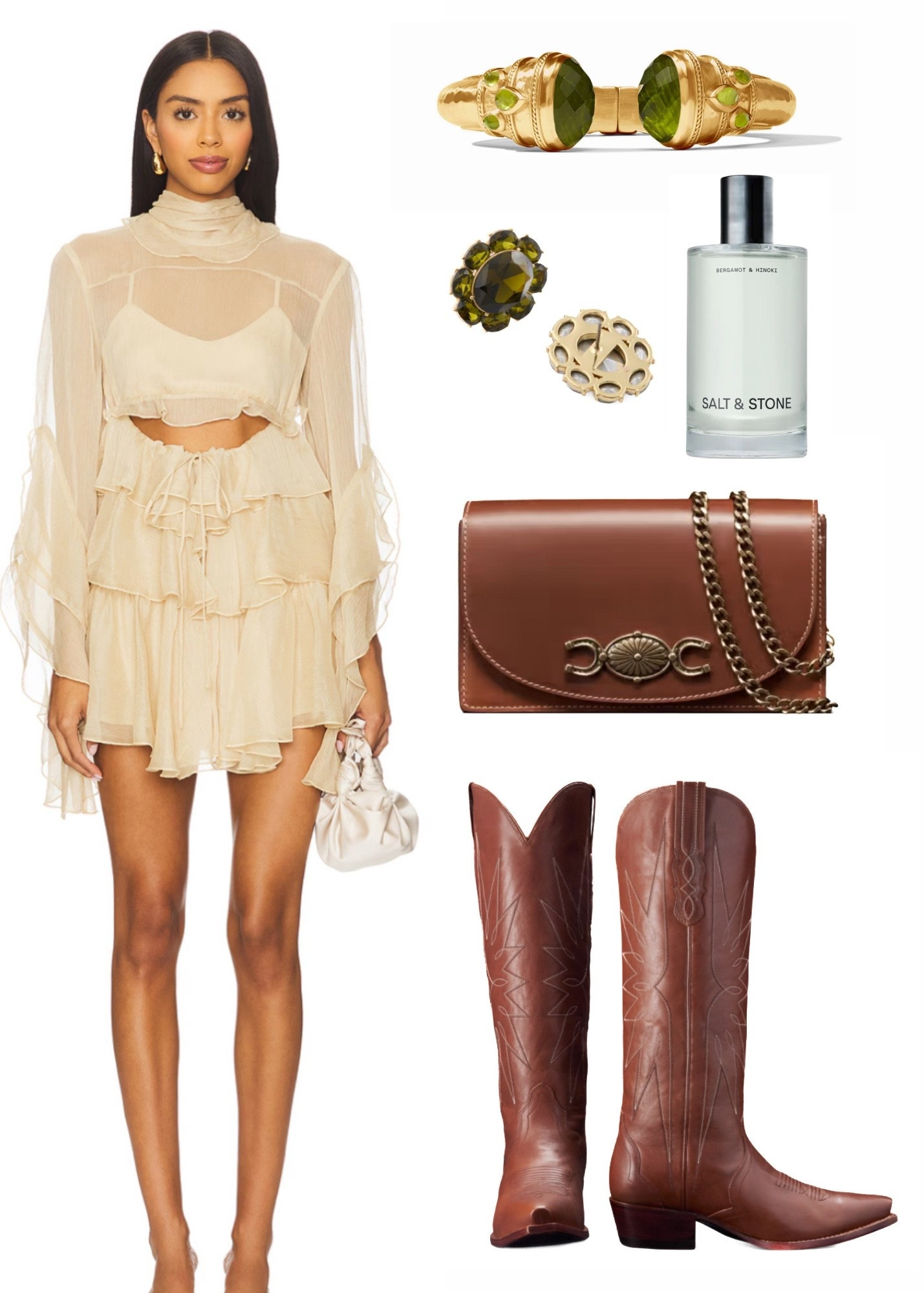 Boho meets Western chic 🤎✨ Flowy neutrals, gold details, and rich brown leather — the perfect fall outfit that feels soft, feminine, and effortlessly elevated.

#fallfashion #fallstyle #outfitinspo #OOTDinspo #PinterestOutfits #LTKstyle #LTKfinds #neutralstyle #bohofashion #westernstyle #modernboho #chicstyle #falloutfits #styleinspo #fashionfavorites #elevatedbasics #capsulewardrobe #wardrobestaples #falltrends #fashionmusthaves #cozystyle #everydaystyle #femininefashion #romanticstyle #outfitdetails #fashioninspo #fallvibes #bohostyle #LTKfashion #falloutfitideas #luxurystyle #lookforless #trendingoutfit #Pinterestfashion #stylegoals


#LTKSeasonal #LTKStyleTip #LTKShoeCrush