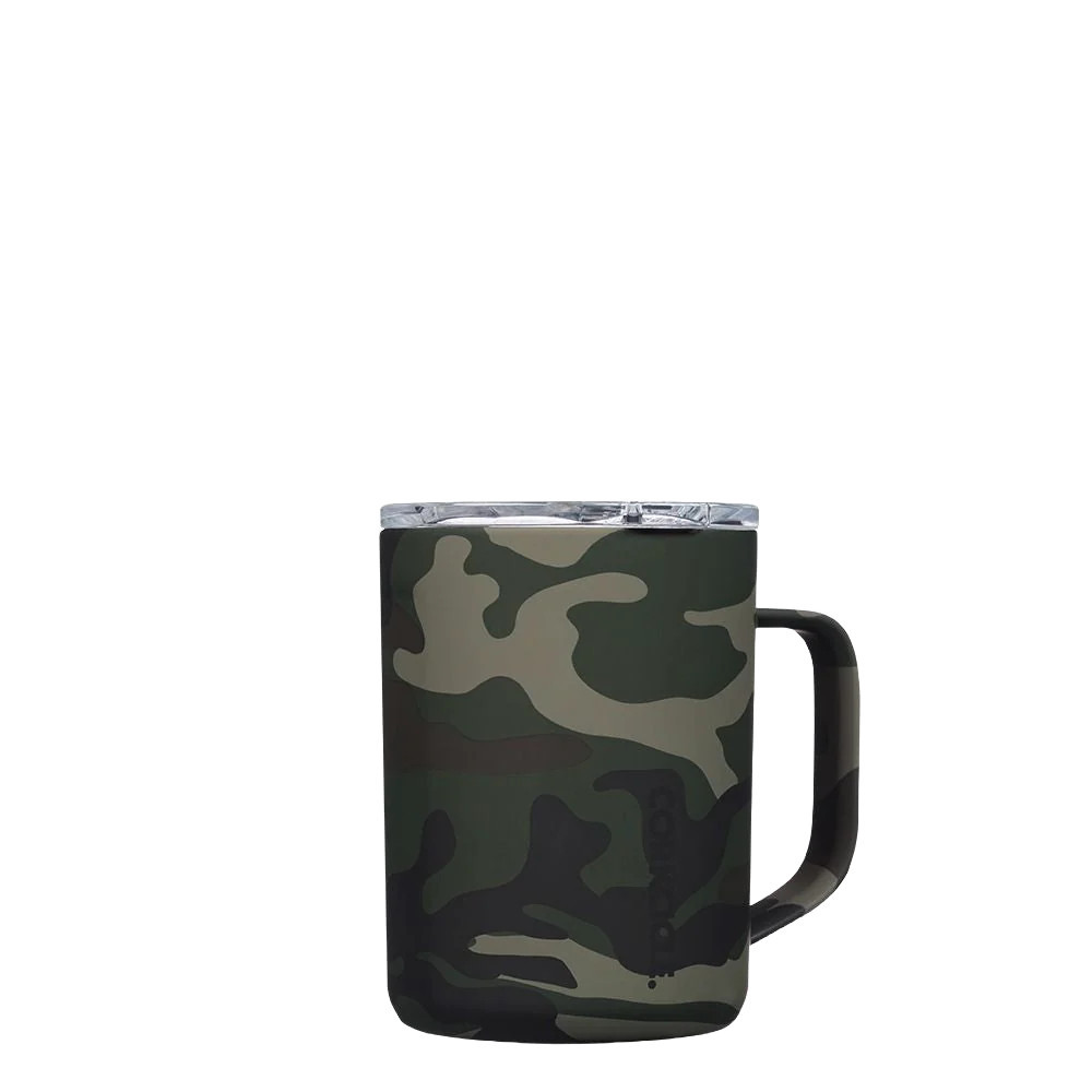 Classic Coffee Mug - Woodland Camo / 16oz | Corkcicle
