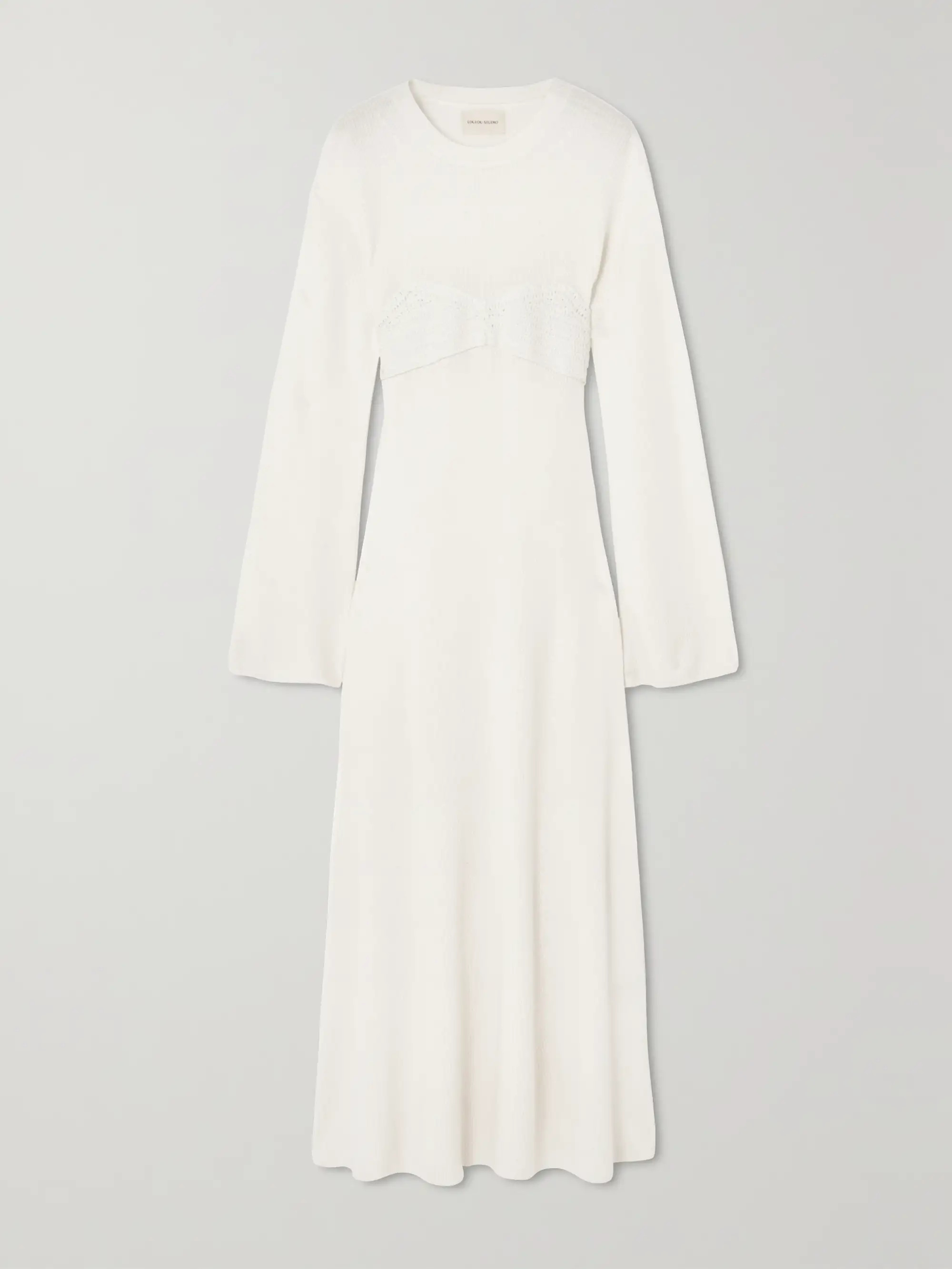 Daroca appliquéd wool and cashmere-blend maxi dress | NET-A-PORTER (US)