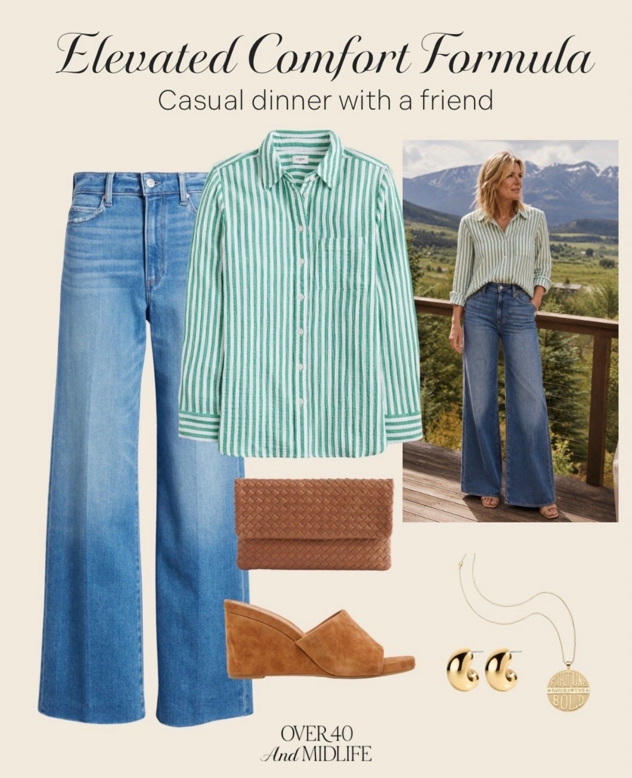 ✨Tap the bell, save and ❤️ for over 40 fashion, midlife style, midsize fashion and luxury looks for less. 

Elevated Comfort Formula

spent years thinking I needed tighter clothes, trendier outfits, or a different body to feel good getting dressed again.

Turns out… I didn’t need more effort.
I needed better outfit physics.

The formula became simple:

✨ lift
✨ skim
✨ balance
✨ softness

That’s what elevated comfort really is.

Not frumpy.
Not stiff.
Not trying too hard.

Just outfits that feel comfortable AND make you feel like yourself again.

These are the pieces I keep reaching for because they solve the problem so many midlife women are quietly struggling with:
“How do I feel confident again in the body I have now?”

Save this for the next time your outfits feel “off.” 🤍

👑"Helping you look good, feel good!" - Lindsey Denver

#LTKOver40 #LTKPlusSize #LTKMidsize

Comment SHOP below to receive a DM with the link to this post on my LTK ⬇ https://liketk.it/6d65g

Comment SHOP below to receive a DM with the link to this post on my LTK ⬇ https://liketk.it/6dmtv