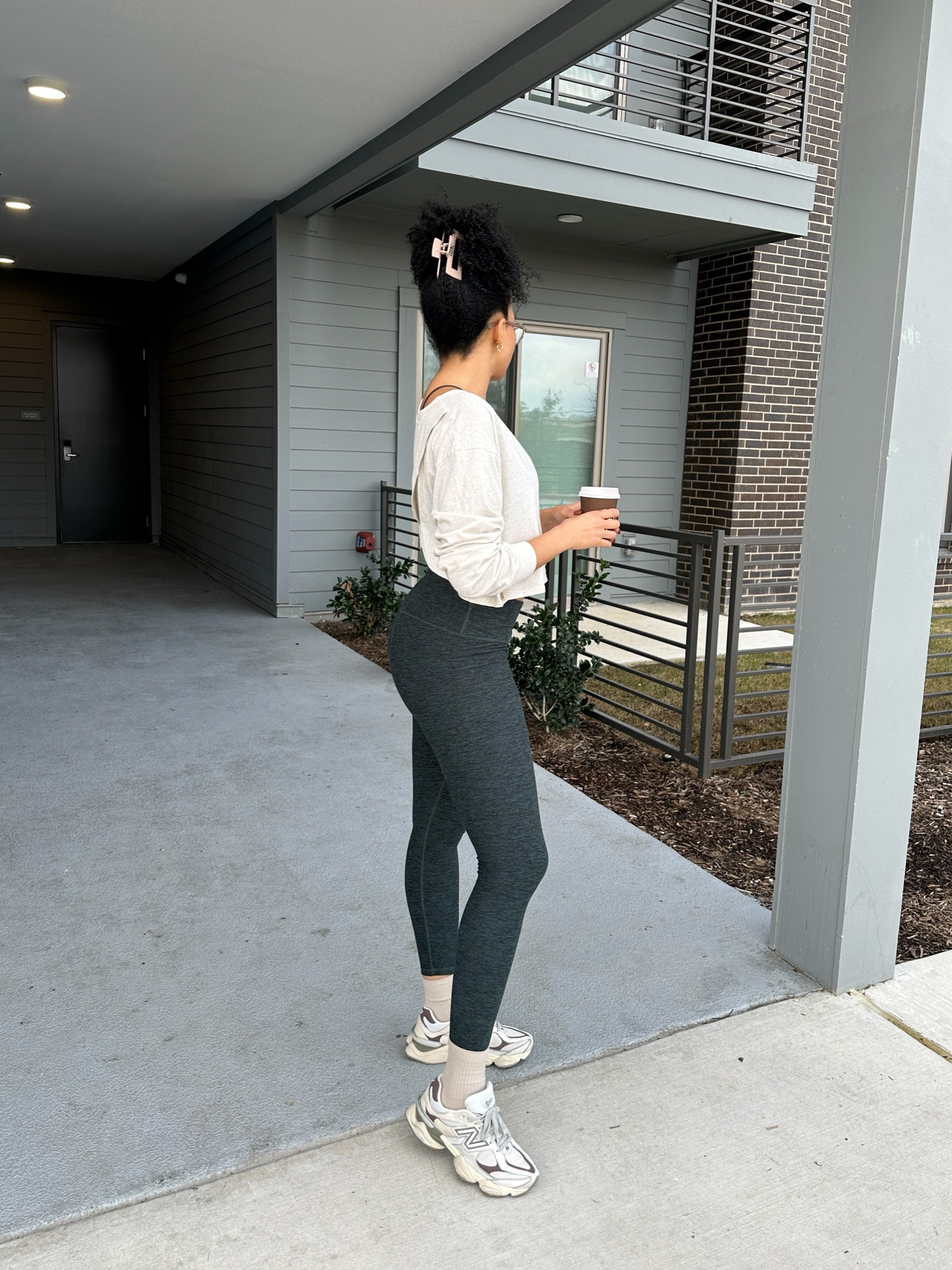 This Fabletics set is sold out in green, but I linked the same one in gray. I’m wearing an XL in the leggings and a L in the sports bra and top. 

Fabletics set, athleisure, athletic outfit, new balance sneakers, workout clothes 

#LTKActive #LTKMidsize