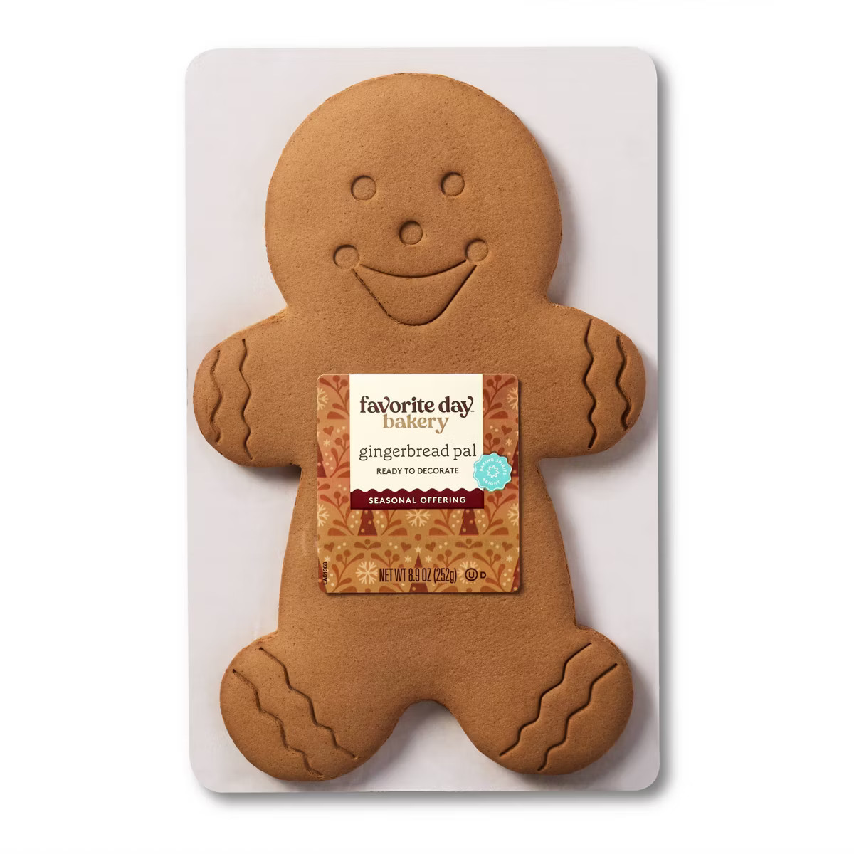 Christmas Giant Gingerbread Pal - 8.9oz - Favorite Day™ | Target