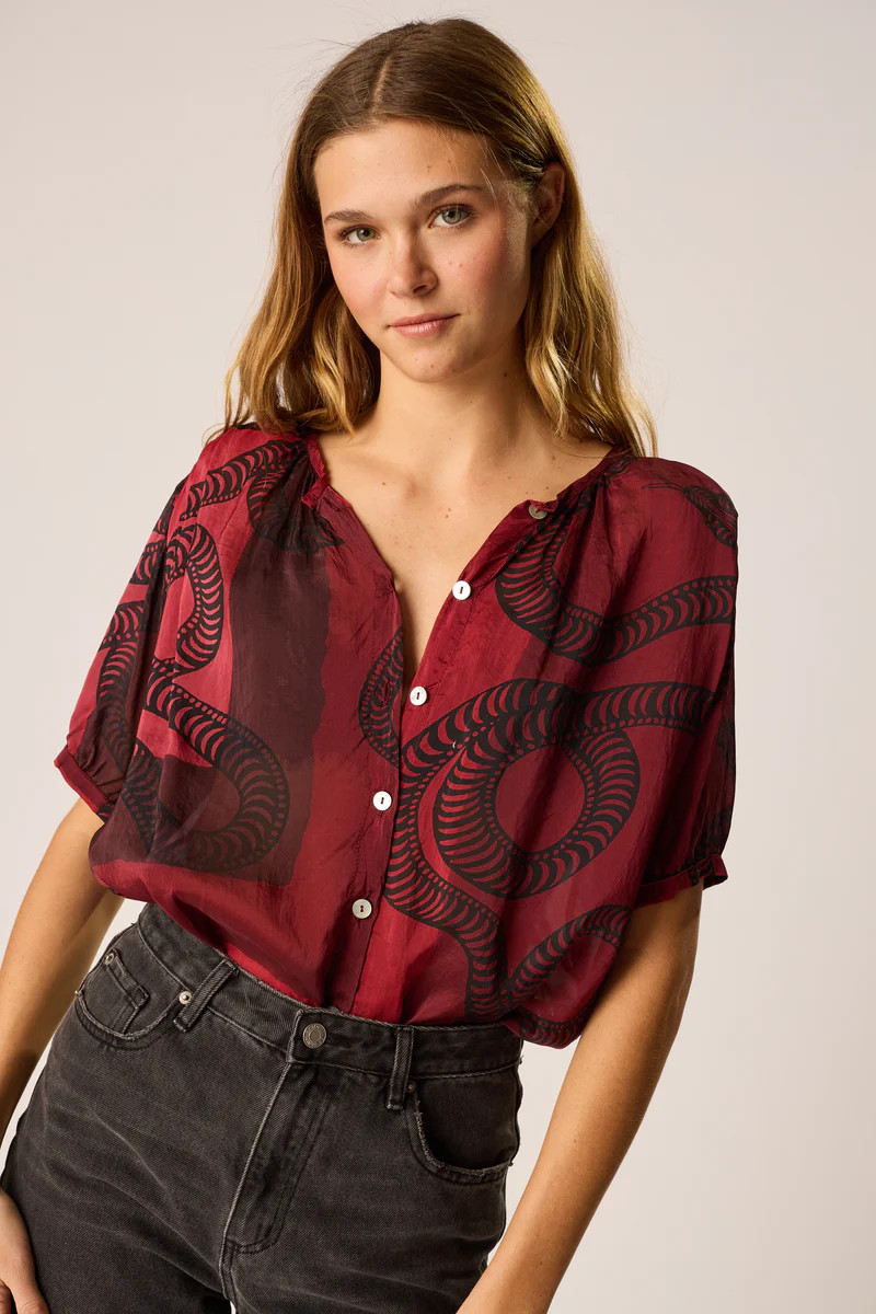 VIOLET TOP | Natalie Martin Collection