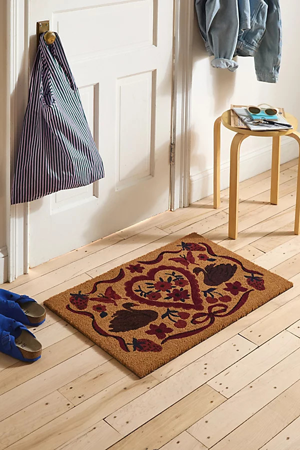 Mariya Swan Doormat in Brown at Urban Outfitters | Urban Outfitters (US and RoW)