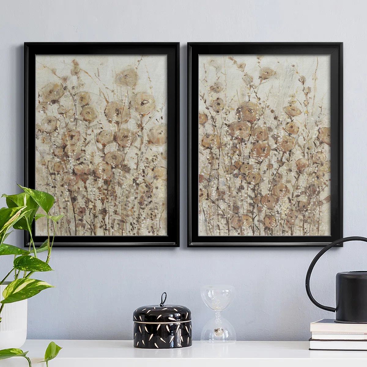 Winston Porter Garden Edge I - 2 Piece Picture Frame Painting Set on Canvas | Wayfair | Wayfair North America