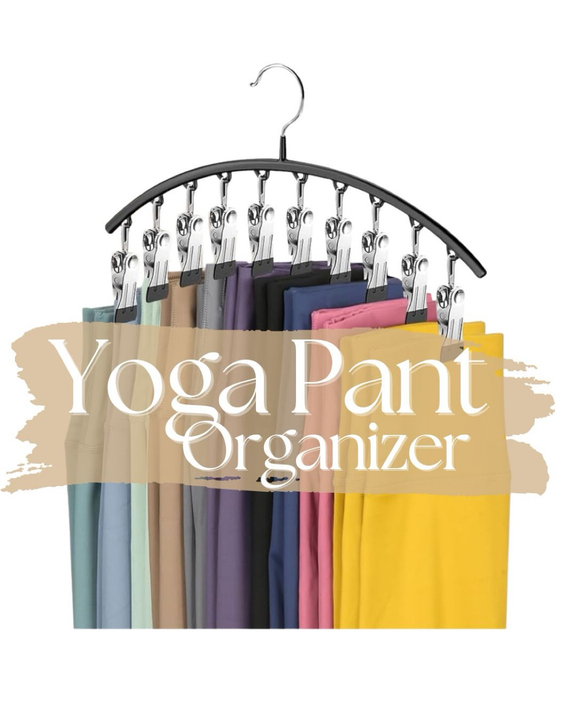 The BEST organizer for your yoga pants and comes at a FANTASTIC price point! 🙌🤩 

#LTKFindsUnder50 #LTKHome #LTKFitness