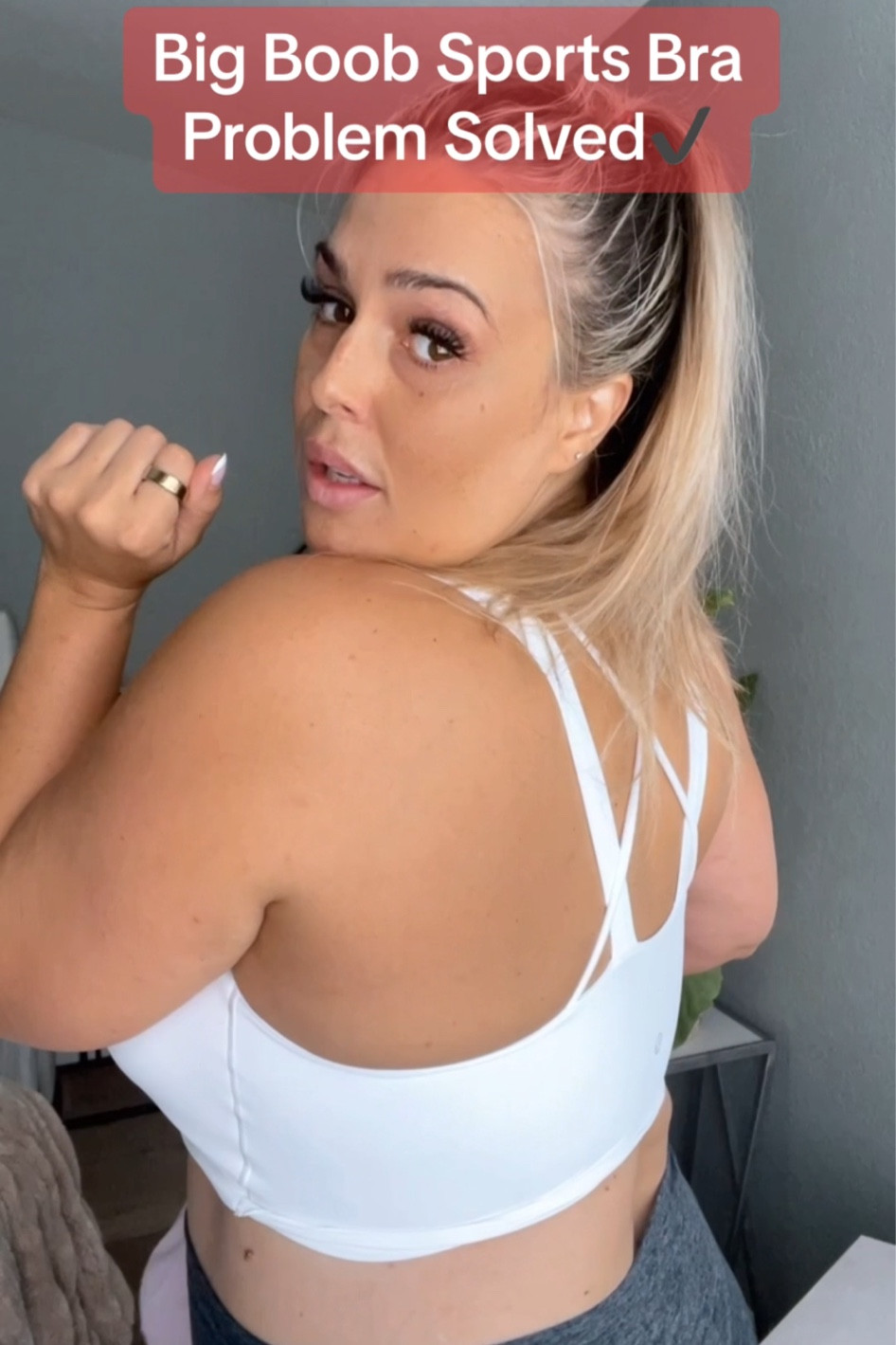 Best sports bra for big boobs!!! AND it’s Lululemon. This video was doing really well on TT so I uploaded the exact links to my favorites sports bras. I’m wearing the 14 and a 38G in this video.

#LTKplussize #LTKActive #LTKmidsize