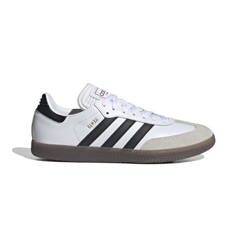 Adidas Unisex-Adult Samba Indoor, White/Black/Vivid Red, 7.5 | Amazon (US)