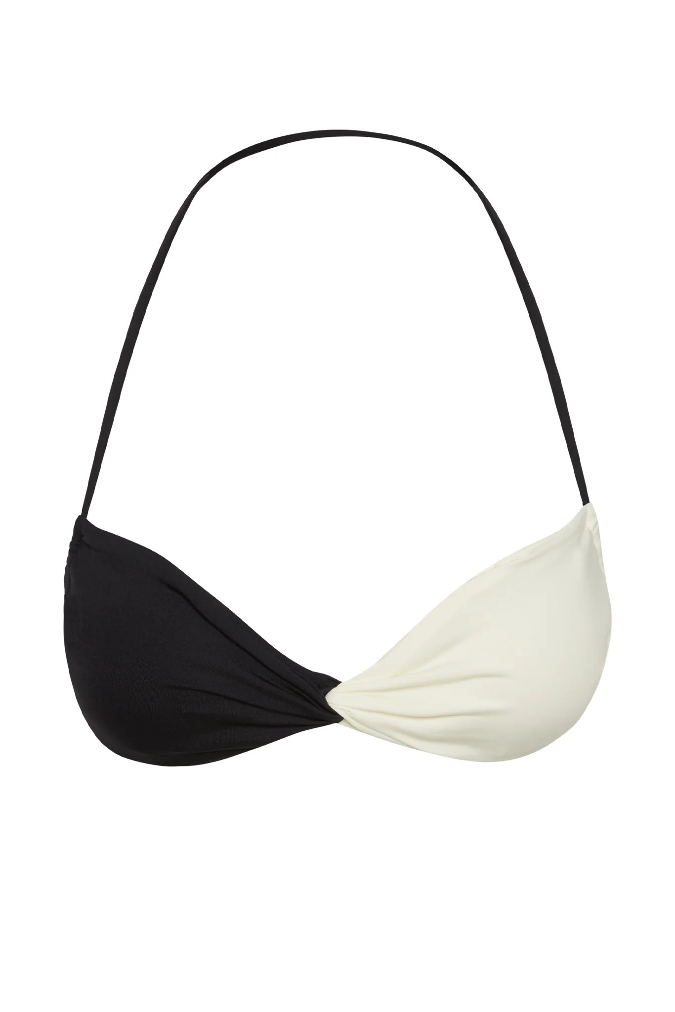 Tamarama Top - Black/Ivory | Monday Swimwear