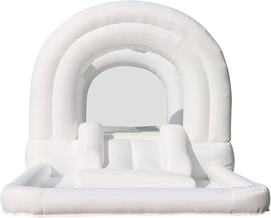 Bounceland Daydreamer Cloud Bounce House w/Ball Pit, Neutral Bouncer with Slide, 11.8 ft L x 6.9 ... | Amazon (US)