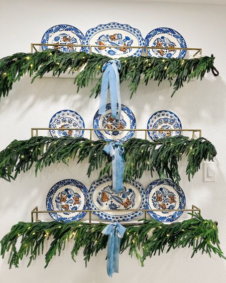 My pottery barn plate racks are sold individually and they are on sale! It’s such a gorgeous way to decorate a wall. 

#LTKHoliday #LTKhome