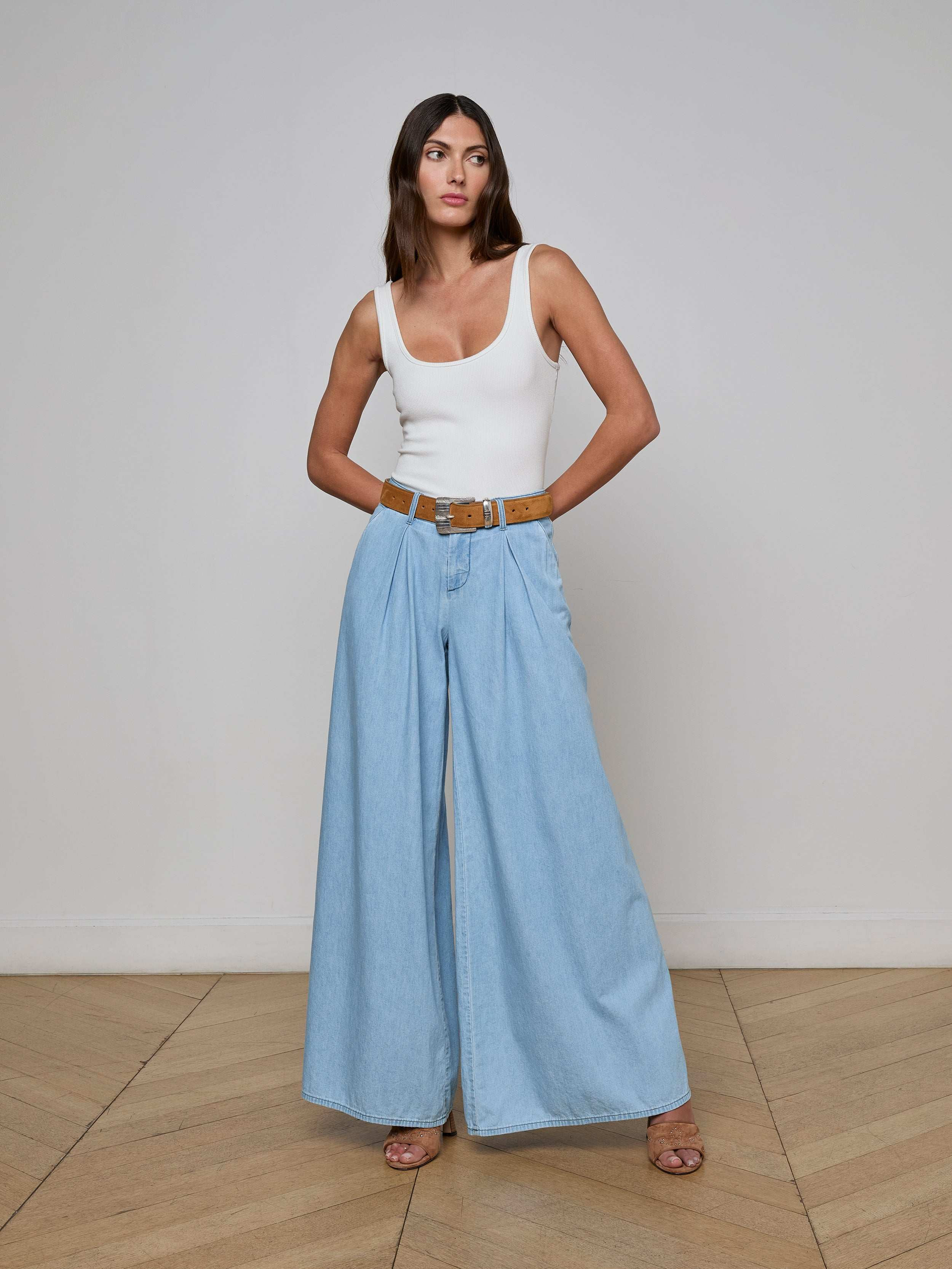 L'AGENCE - Hayes Low-Rise Palazzo Jean in Lozano | L'Agence