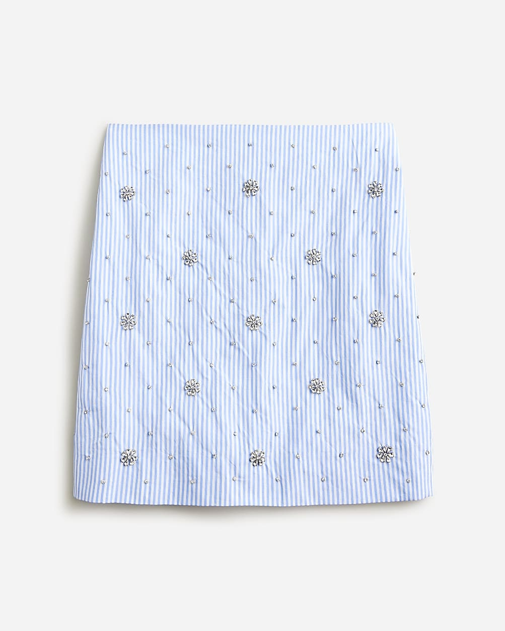 Collection embellished mini skirt in stripe | J. Crew US
