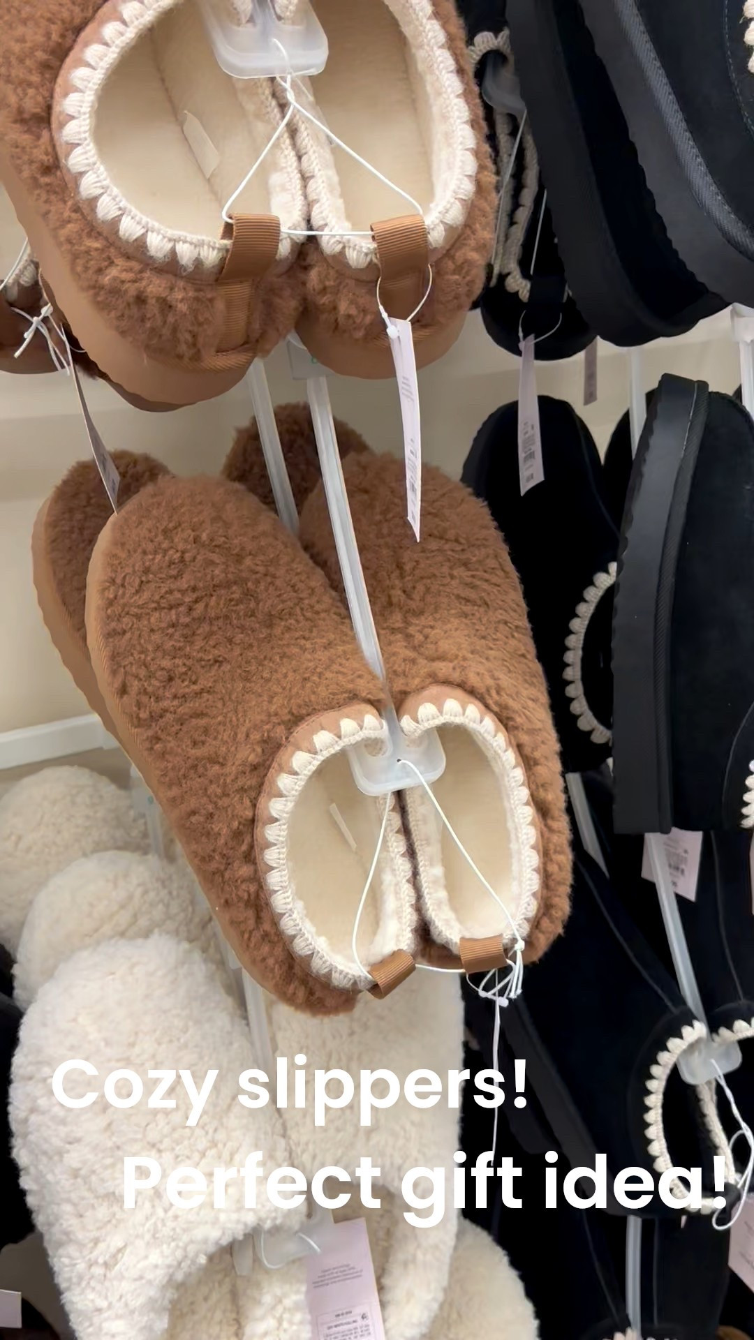 Perfect affordable holiday gift idea! Women’s cozy slippers. These look like the style of UGG clogs and slippers but fraction of the price! Perfect for the person you know who loves to be extra cozy. Target shoes, target slippers, faux suede slippers, affordable shoes, winter shoe trends 

#LTKSeasonal #LTKShoeCrush #LTKFindsUnder50