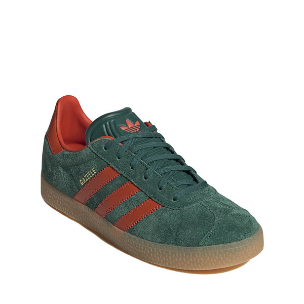 adidas Gazelle Athletic Shoe - Big Kid - Collegiate Green / Preloved Red / Gum | Journeys