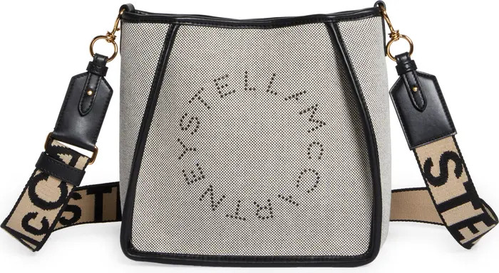 Stella McCartney Mini Logo Canvas Crossbody Bag | Nordstrom | Nordstrom